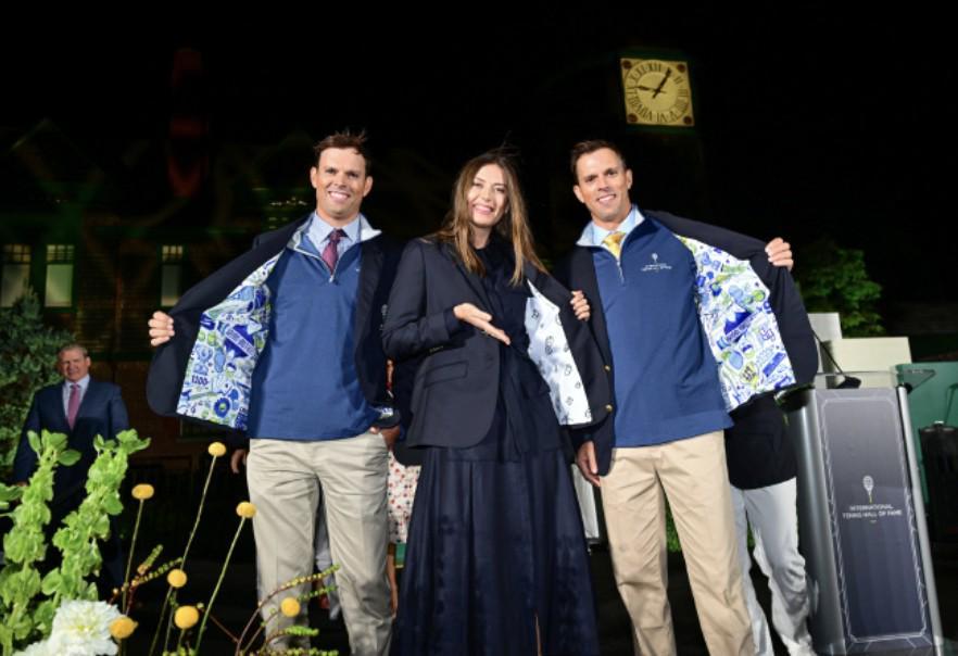 致敬传奇，莎拉波娃与布莱恩兄弟正式入驻国际网球名人堂