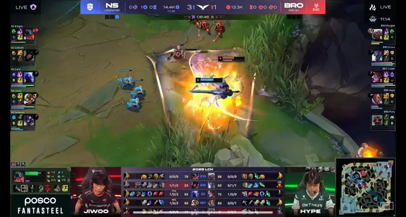 开云体育-LCK比赛今日进入15.17版本，距离世界赛仅三个版本